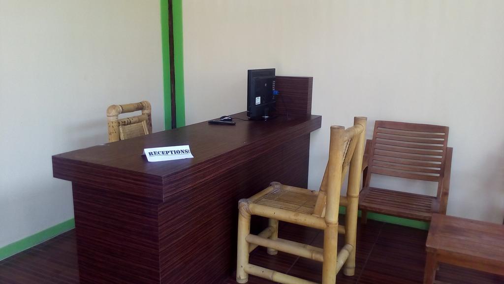 Coral Beach Pizza Cottages Gili Trawangan Eksteriør bilde