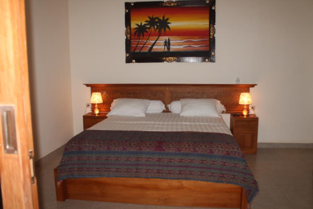 Coral Beach Pizza Cottages Gili Trawangan Eksteriør bilde